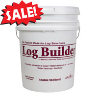 Log Builder Caulking 5-gallon