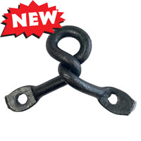 Alaska Forge Cabinet Twist Style Knob