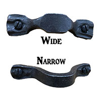 Alaska Forge Cabinet Fullered Style Pulls