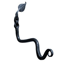 Alaska Forge Leaf Knick Knack Hook