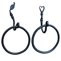Alaska Forge Towel Rings