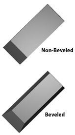 Sorby Non-Beveled and Beveled