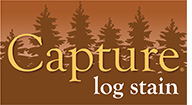 Capture Log Stain Log Home Finish