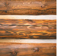 Capture Log Stain on Logs Capture Log Stain on Log Home Logs
