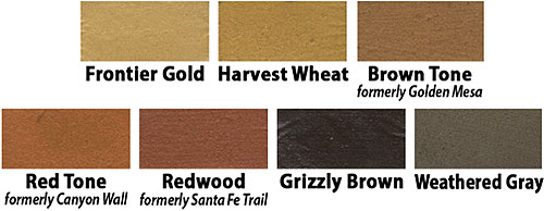 Conceal Textured Caulking Colors