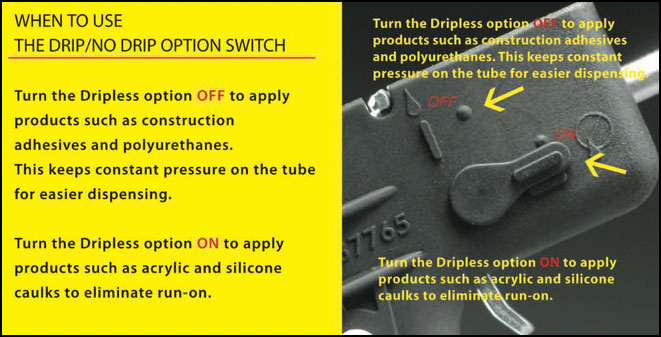 dripless switch control info