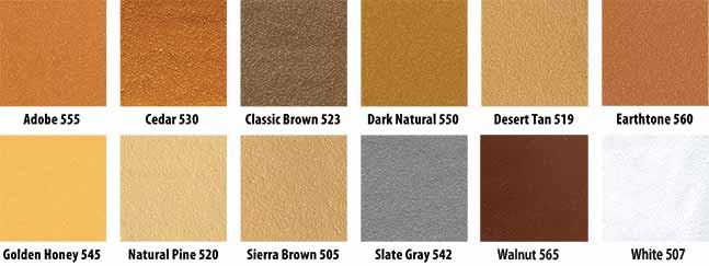 Energy Seal Caulk Colors