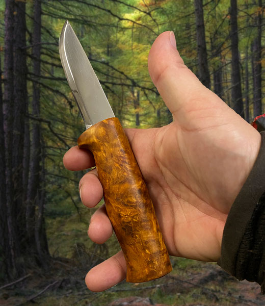 Helle Fossekallen Knife - Traditional Field Knife.