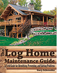 Log Home Maintenance Guide Book Cover