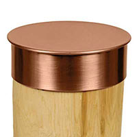 Copper Post Caps - Tiara