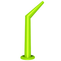 Albion Angle Shot Green Plastic Nozzle