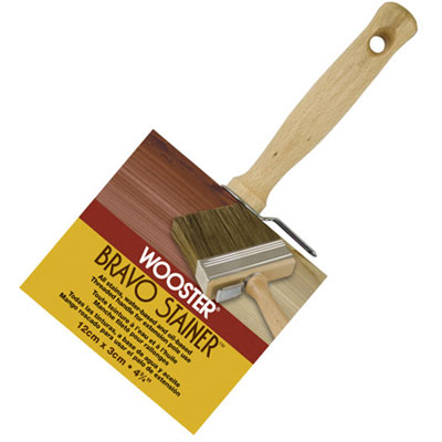 Paintbrush 4-3/4" Bravo Stainer (Oil & Water-based)