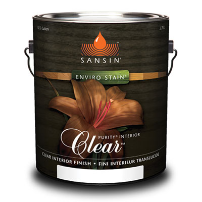 Sansin Purity Interior Wood Finish Low Odor