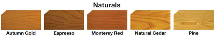 Sansin SDF Wood Stain Colors Sansin SDF Colors Swatch