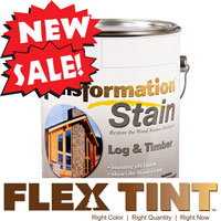 Transformation Log & Timber Flex Tint