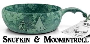 Snufkin & Moomintroll Green Camp Scene
